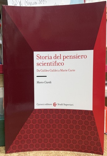 Ciardi storia - (scienze), m.