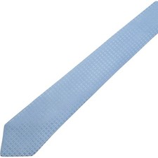 Cravatta Hermes blu 3" uomo seta vintage ufficio smart work wear designer