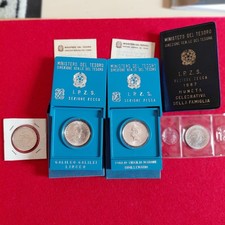 Lotto 4 pezzi 500 lire comm