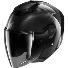 CASCO HELMET CARBONIO MOTO SHARK RS JET FULL CARBON NERO BLACK TG XL