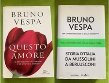 Set n. 2 libri di Bruno Vespa
