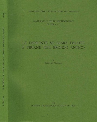Impronte giara eblaite e - giara,