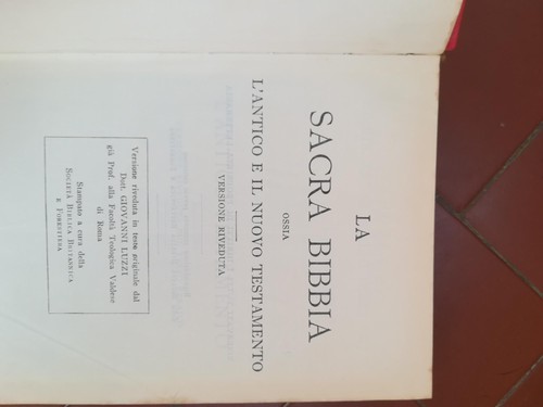 Sacra bibbia ossia antico - la,
