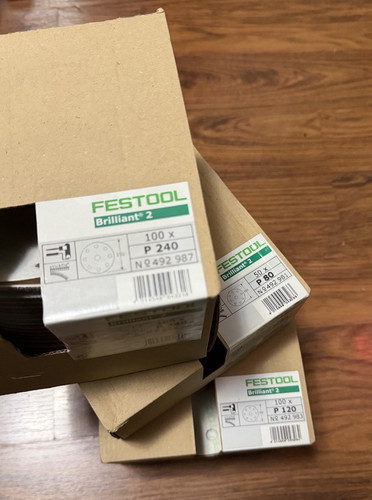 Festool brilliant p80 p120 - brilliant, p80,