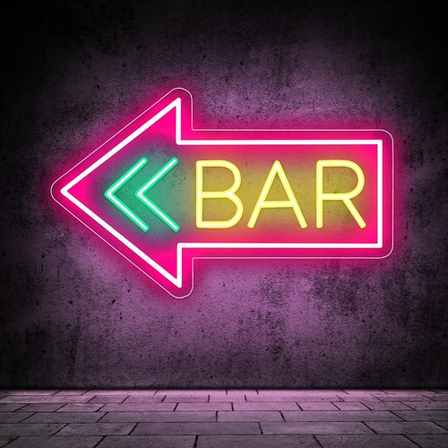 Insegne led neon bar per - neon,