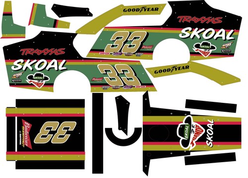 Ken schrader tema traxxas - ken,