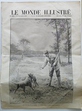 Stampa lepre cane da caccia Le