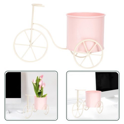 Portavaso porta fiori bici