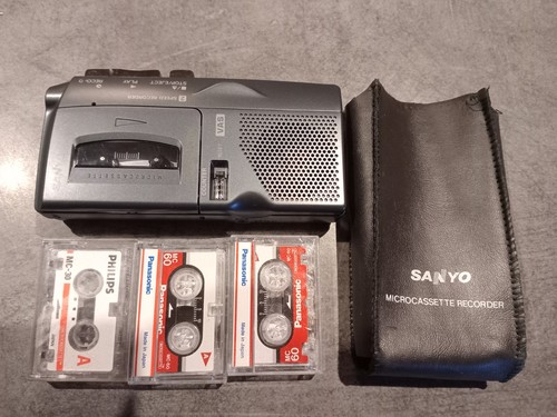 Sanyo microcassette dictation - sanyo,