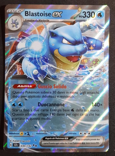 Blastoise 030 142 - blastoise, doppia