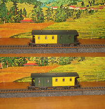 Rivarossi HO 360 carrozza FNM trenino Brianza giallo verde