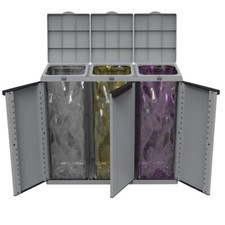 Armadio 3 Ante in Resina