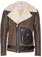 Giacca In Pelle Da Biker Retro