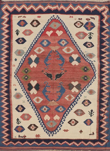 Geometric vintage tribal wool - vintage,