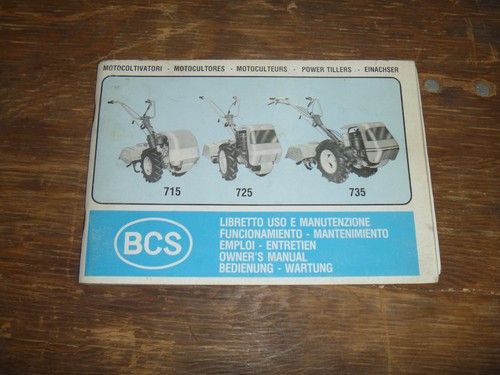 Bcs 715 725 735 motozappa - 735,