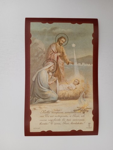 Figurina santini del natale - figurina,