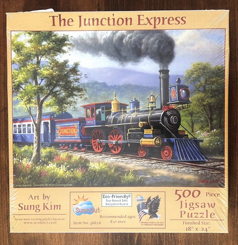Junction express treno - express, puzzle
