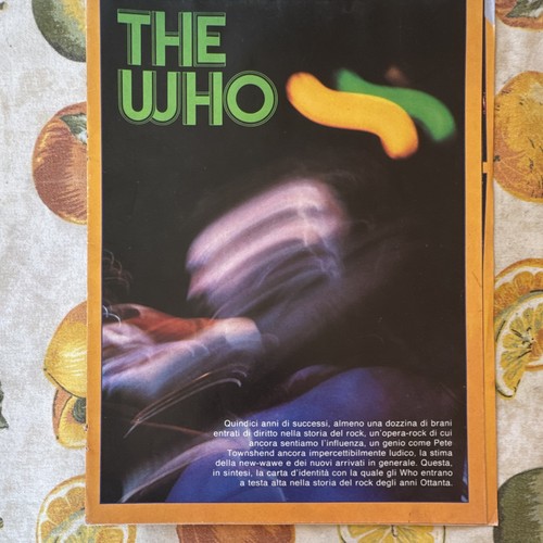 The who libro rivista - the,