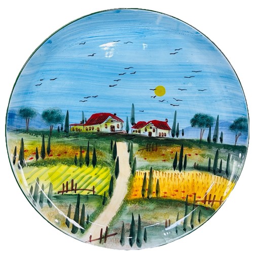 Piatto bassano ceramica - piatto,