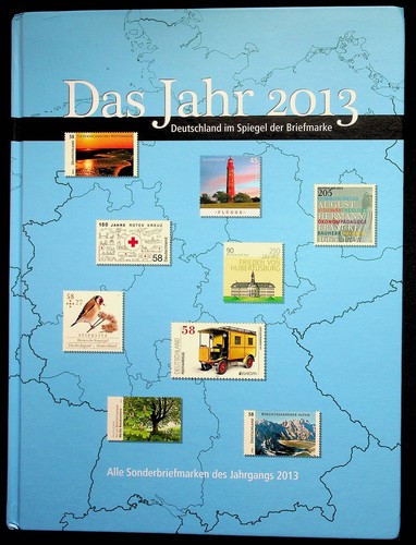 Francobolli germania raccolti - francobolli,