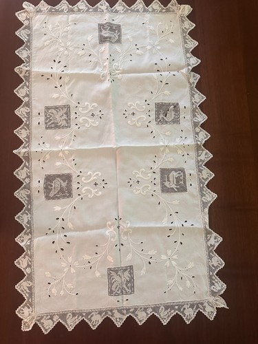 Antico filetto bianco pizzo - antico,