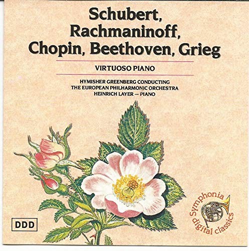 Unknown virtuoso piano cd - -,