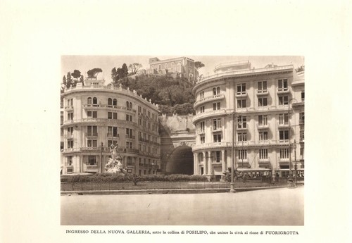 Napoli galleria posillipo - galleria, da