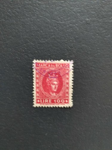 Marca bollo 100 lire - marca, da