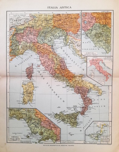 Italia antica lazio campania - italia,