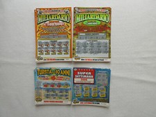 lotto biglietti gratta e vinci miliardario in 2 varianti, turista per 10 anni