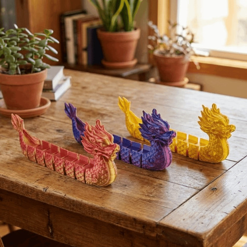 Dragon boat plastica - dragon,