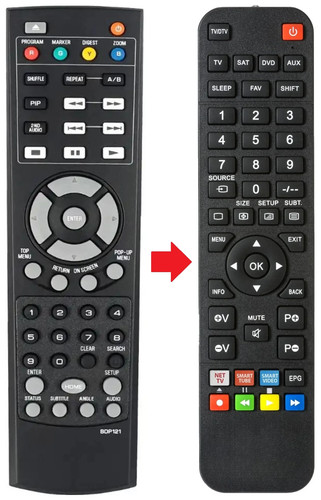 Telecomando adatto per yamaha - adatto,