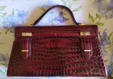 Splendida borsa coccodrillo - borsa, di