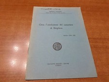 Ernesto Paglione CIRCA L'ASSOLUZIONE DEL CAMERIERE DI BRIGHTON Caserta 1936