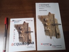 VOLANTINO VINTAGE ACQUALAGNA 35ᵃ FIERA NAZIONALE DEL TARTUFO NOVEMBRE 2000