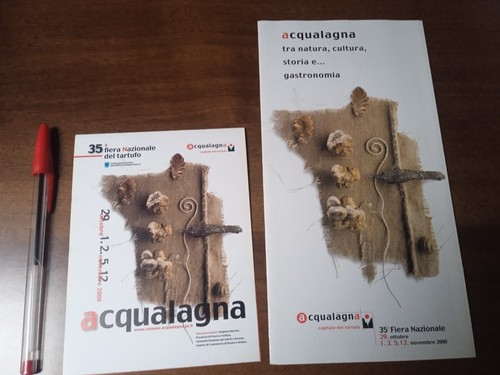 Volantino vintage acqualagna - volantino,