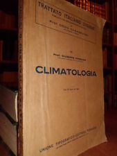 CLIMATOLOGIA  -  CRESTANI Giuseppe  -  1931