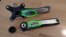 Shimano XTR crankset Fc M970