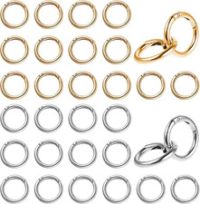 32 Pezzi Scatto Molla Rotonda