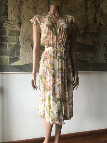 Abito fiori vintage - ,