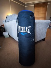 Sacco da boxe/punching Everlast nero e blu 17 kg ottime condizioni usato pochissimo