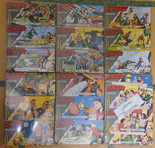 ZAGOR STRISCIA PRIMA SERIE COMPLETA MERCURY ANCORA BLISTERATA