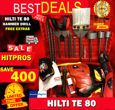 HILTI TE 80 HAMMER DRILL, FREE