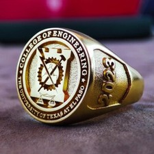 Anello college oro, anello