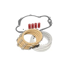 Kit frizione KRM x Minarelli AM6 a 5 dischi con sfera ceramica molle rosse e gua