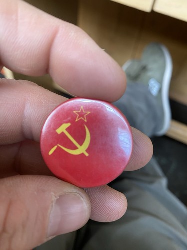 Spilla comunista falce e - comunista,