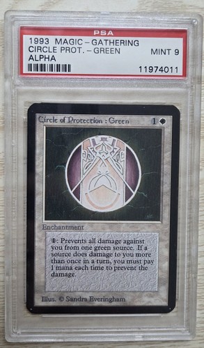Circle protection green - of,