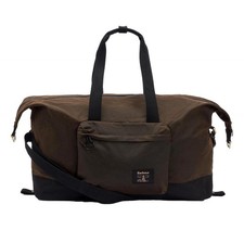 BARBOUR Borsone Da Viaggio Field In Tessuto Cerato UBA0715OL71 Colore Olliva
