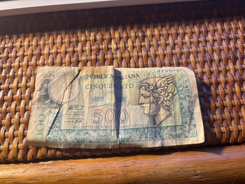 500 lire carta - , in