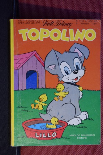 Topolino 1110 del - topolino,
